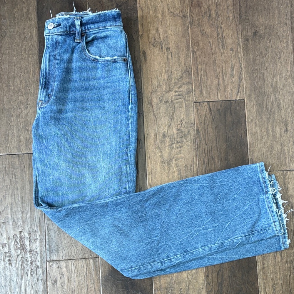 Abercrombie & Fitch Women’s Straight Blue Jeans